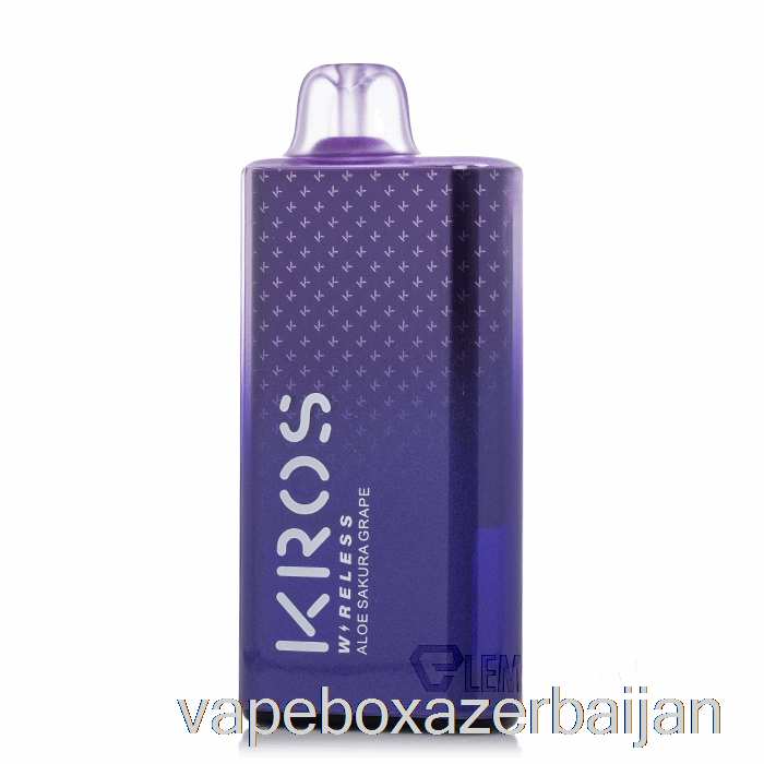 Vape Smoke Kros Wireless 9000 Disposable Aloe Sakura Grape